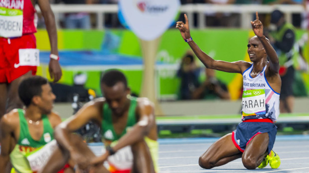 Mo Farah. (AAP)
