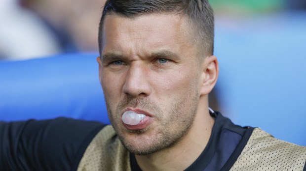 Lukas Podolski. (AAP)