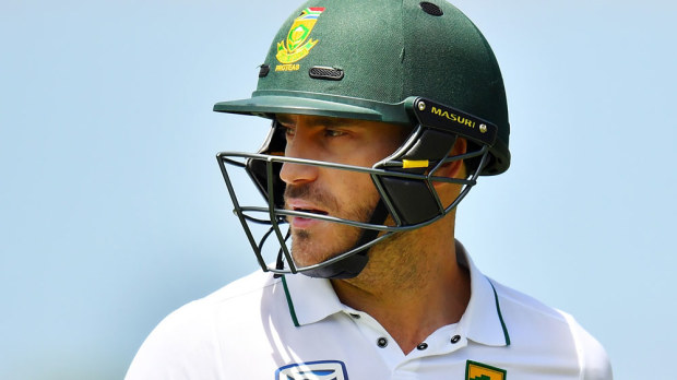 Proteas skipper Faf du Plessis is in good form. (AAP)