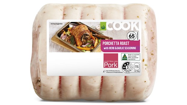 Porchetta for entertaining has had its price dropped at Woolies