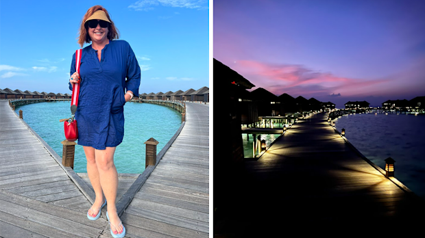 shelly horton maldives holiday