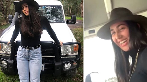 Eve Black, from Melbourne, shared footage last week of herself driving past an officer at a COVID-19 police checkpoint.