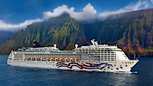 Norwegian Cruise Line's Pride of America was docked in Hawaii.