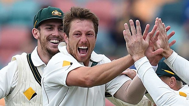 James Pattinson. (AAP)