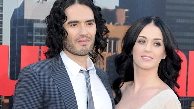 Katy Perry and Russell Brand