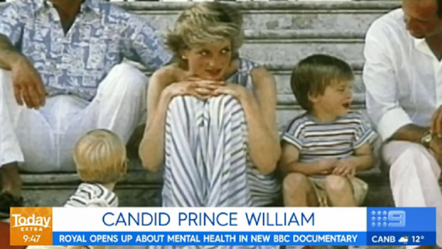 Princess Diana with kids