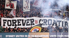 Australia Cup final fans