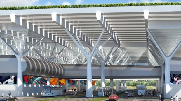 Florence Airport will be topped with a vineyard.