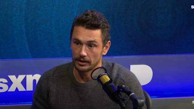 James Franco during an interview for SiriusXM's "The Jess Cagle" podcast