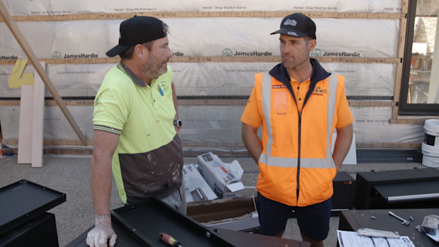 The Block 2025 Sonny and Foreman Dan