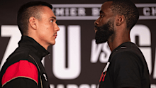 Tszyu and Gausha face off.