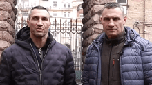The Klitschko brothers have declared their intentions to stay and defend Ukraine.