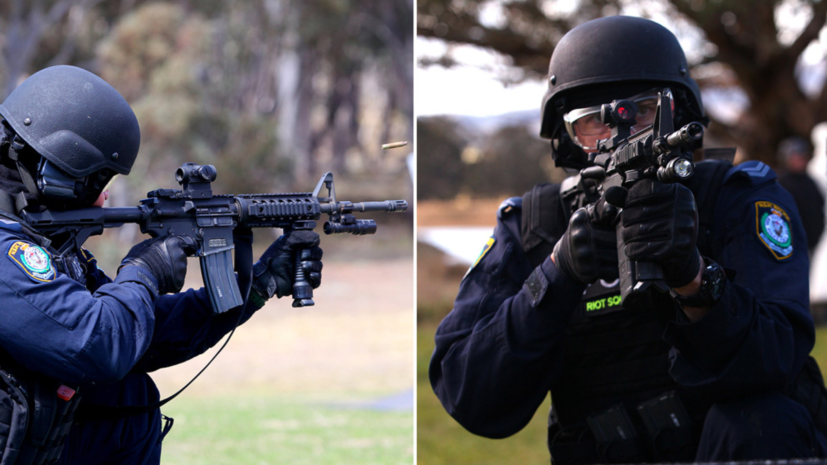 Tactical police unveil new military-style arsenal | Nine.com.au