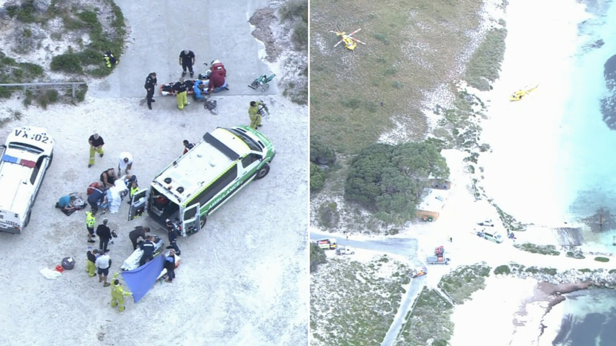 Rottnest Island jetty collapse: Mum held injured son's head above water ...