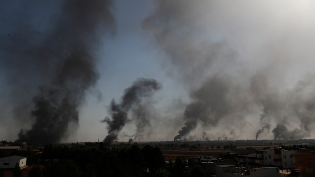 Turkey's attacks began just days after the US withdrawal.