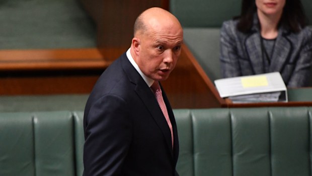 An AFP representative has been removed from Peter Dutton's office.