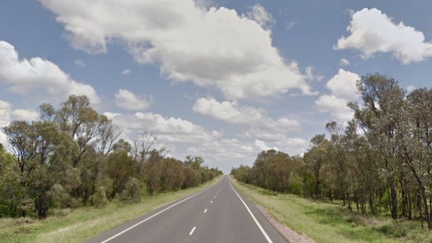 The Gregory Highway near Emerald. (Google Maps)
