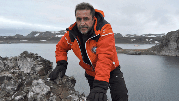 Spanish Commander Javier Montojo Salazar died after falling from a polar research vessel in Antarctica. (Spanish Defence Ministry)