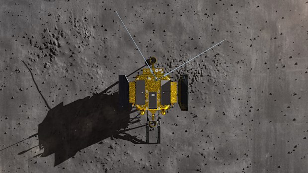 China Chang'e4 dark side moon landing