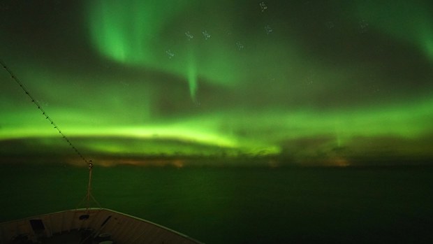 This was worth getting out of bed for. Lofoten Islands, Norway. (9NEWS/Jessica Braithwaite)
