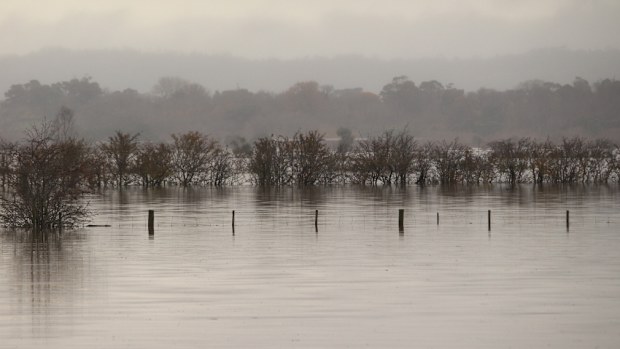 Flooding in Launceston on June 7, 2016. (AAP)