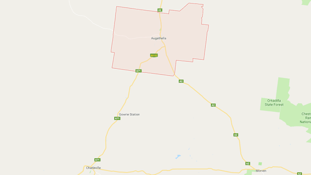 A 77-year-old man died on a property near the western Queensland town of Augathella. (Google Maps)