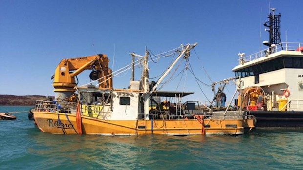 The vessel, named Returner, had been expected to arrive at Point Samson near Karratha on July 15 2015. (AAP)