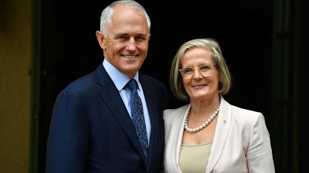 Malcolm and Lucy Turnbull have been dubbed Australia's 'power couple'. (AAP)