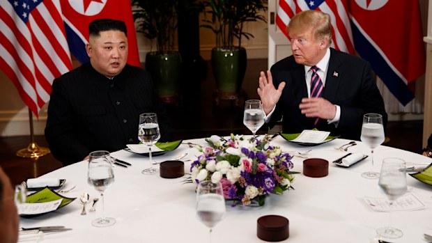 Donald Trump Kim Jong Un Vietnam Meeting