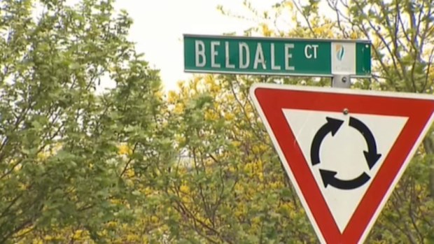 The man was found with critical injuries on Beldale Court. (9NEWS)