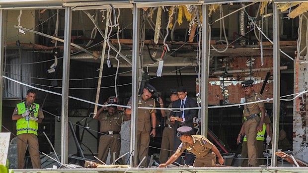 Explosions occurred in eight different locations in Sri Lanka.