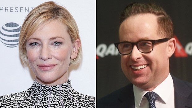 Actress Cate Blanchett and Qantas boss Alan Joyce are among almost 900 Australians to receive the Queen's Birthday Honours today. (AFP)