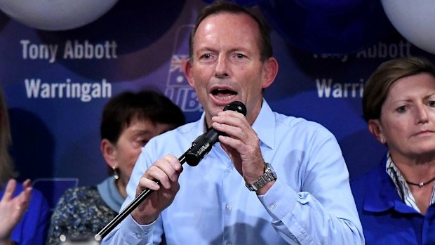 190518 Federal Election 2018 Tony Abbott Warringah loss Politics News Australia