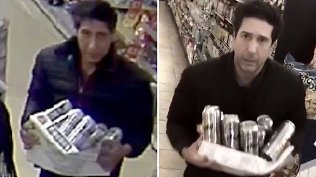 Abdulah Husseini shot to viral fame in moments over his striking resemblance to 'Friends' star David Schwimmer during an alleged thievery.