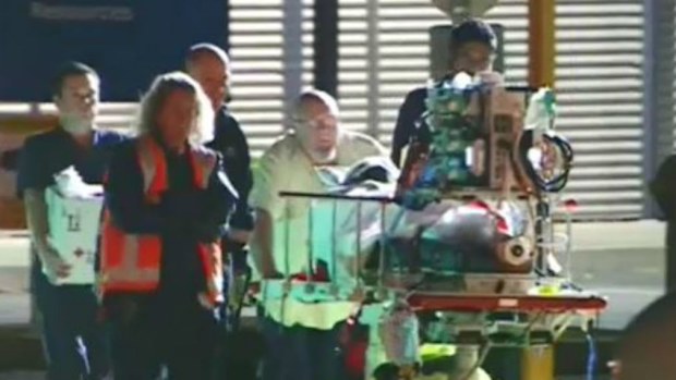 The boy was flown to hospital in Sydney. (9NEWS)
