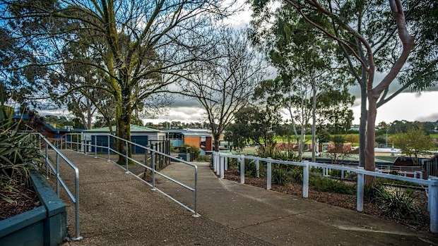 The teacher died on campus in Melbourne's southeast this afternoon. Picture: Facebook