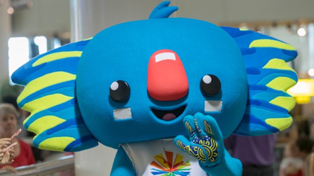 Commonwealth Games mascot Borobi. (AAP)