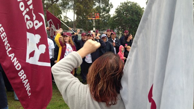Guards are protesting over guard-to-prisoner ratios. (Rob Morrison)