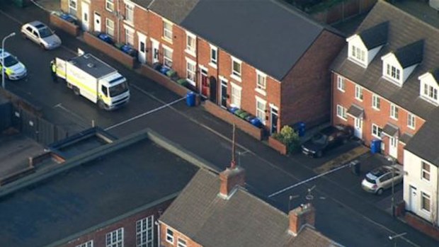 Homes have been evacuated in Chesterfield. (Twitter)