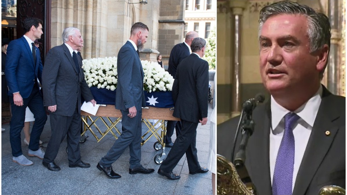 Ex-F1 boss Ron Walker being farewelled at state funeral | Nine.com.au