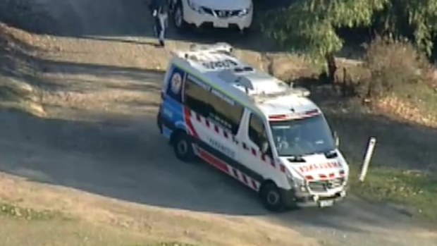 Emergency services were called to the property just before 8am. (9NEWS)