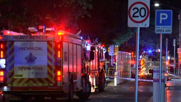 Alleged Melbourne CBD arson attack