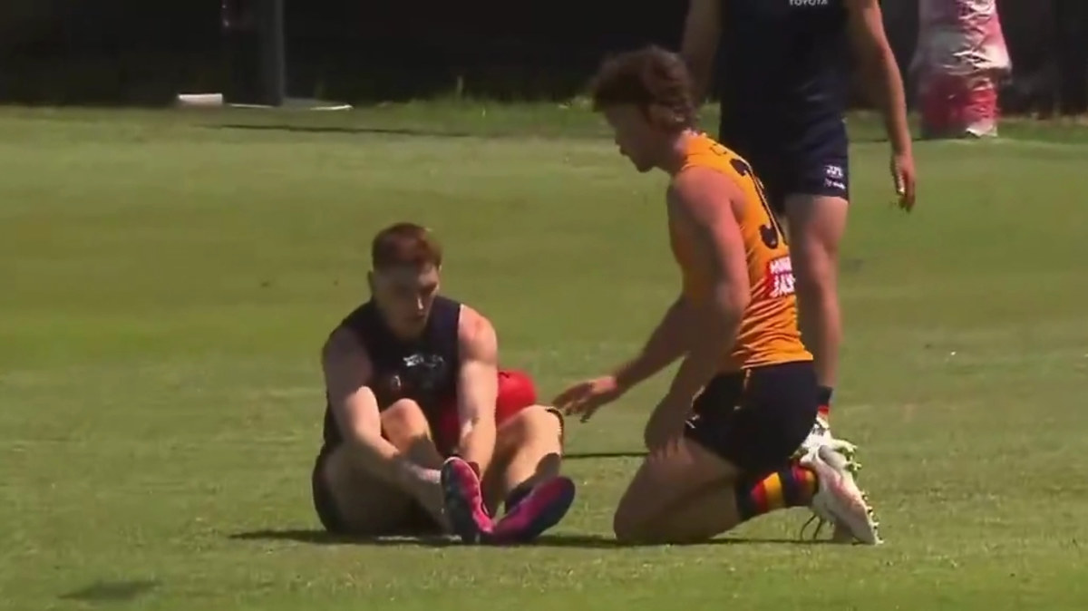 AFL news 2026: Adelaide Crows, Mark Keane, broken leg, injury ...