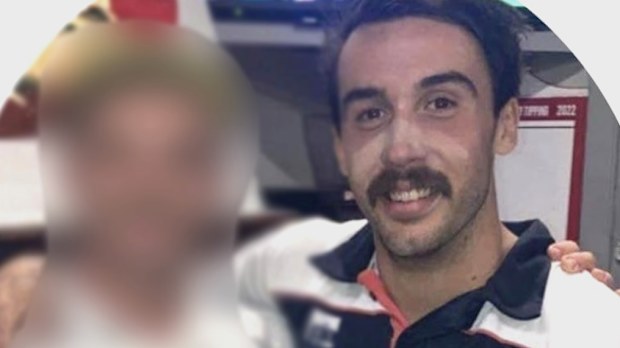 Lachlan Morganti, 26, is accused of stealing fundraiser money meant to go to the family of Hannah McGuire. 