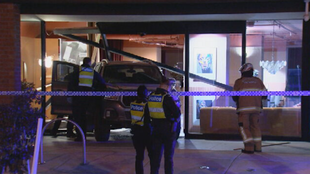 The salon's owner says it's the third time the business has been targeted.