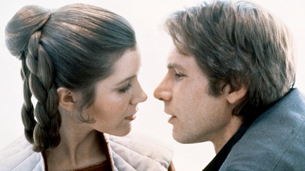 Carrie Fisher admits she and Harrison Ford had an affair during the filming of the original 'Star Wars' film. (Getty)