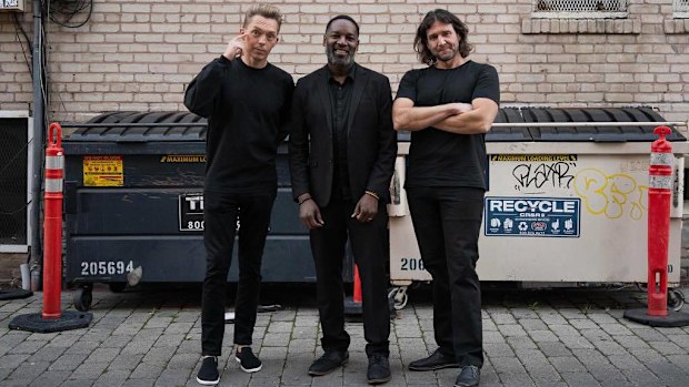 Minimalism experts Joshua Fields Millburn, T.K. Coleman, and Ryan Nicodemus