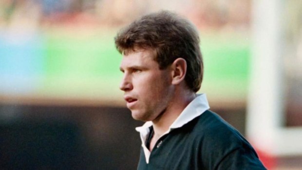 Shayne Philpott in action for the All Blacks. 