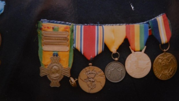 A collection of war medals have been stolen from a Narre Warren home. (Supplied)