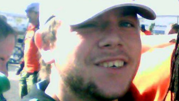 Anthony Stollard, 24, caused distress in a graveyard after pretending to be a ghost. (Facebook)